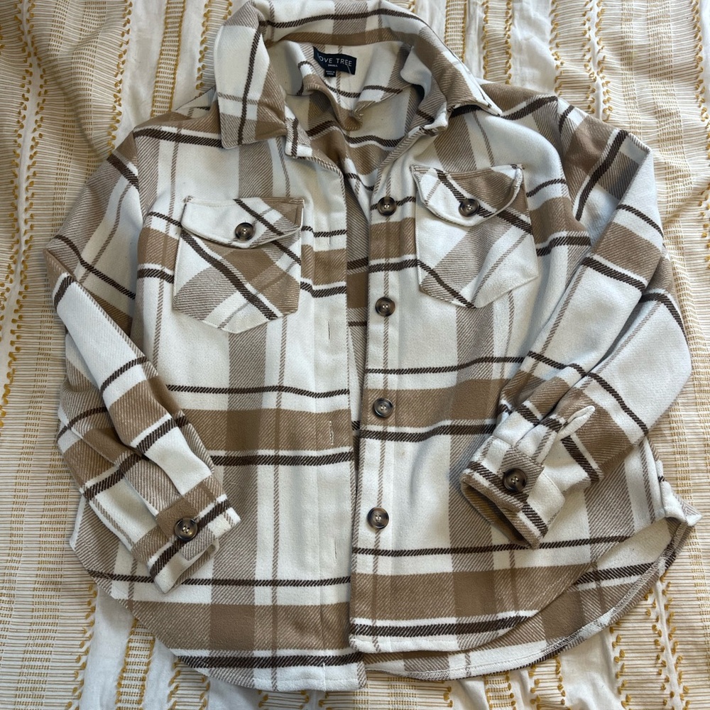 Plaid shacket